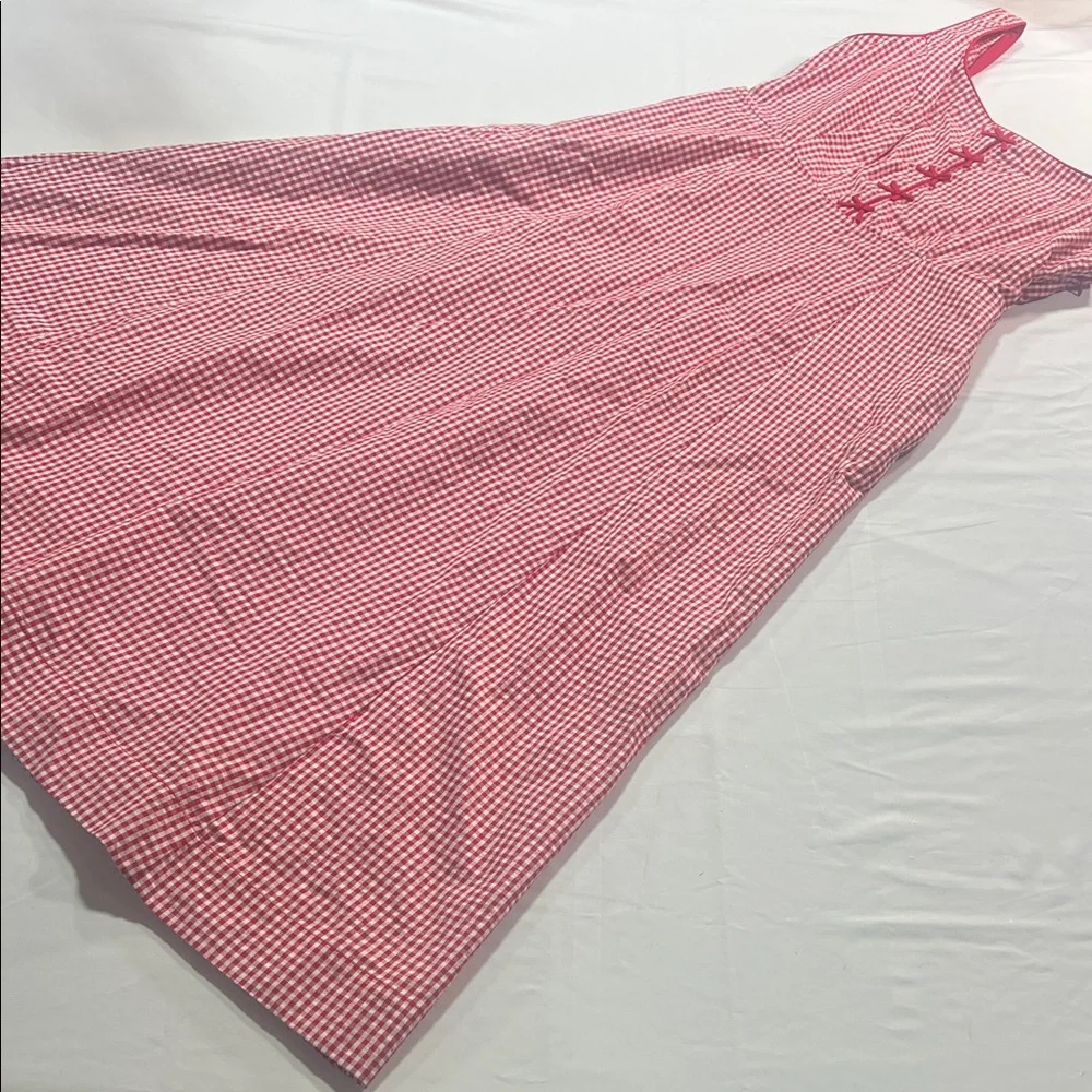 Rachel Zoe midi gingham sun dress size 10 NWT midi fit and flare - Picture 2 of 12